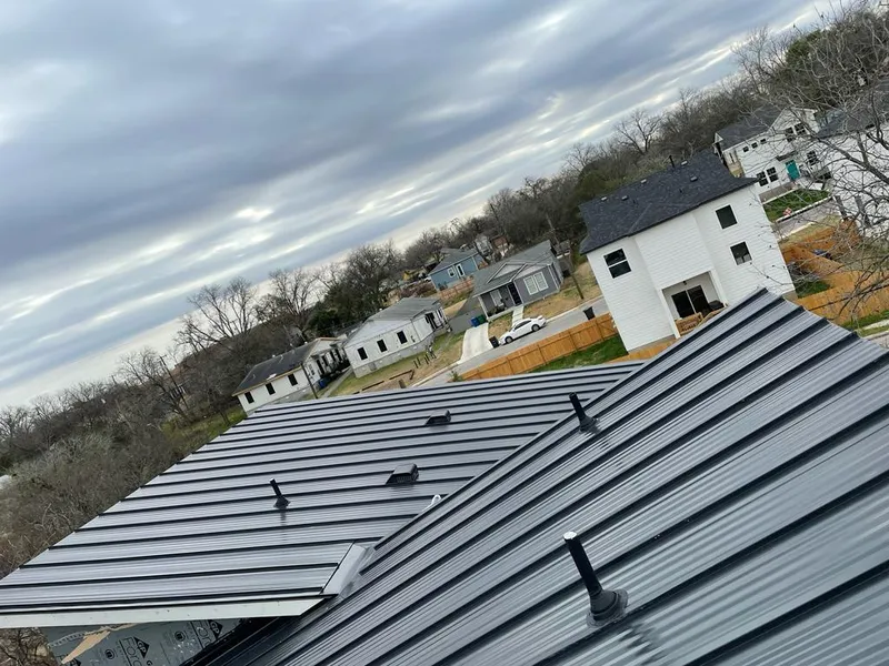 Standing seam metal roof panels with vents for Skylight Repair in Kapolei